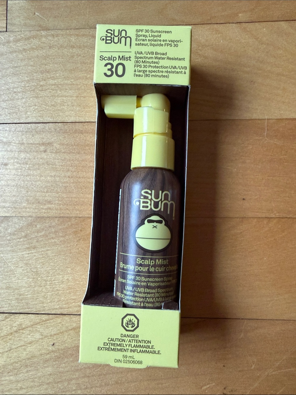 Sun Bum Scalp Mist SPF 30 Sunscreen Spray - Yellow